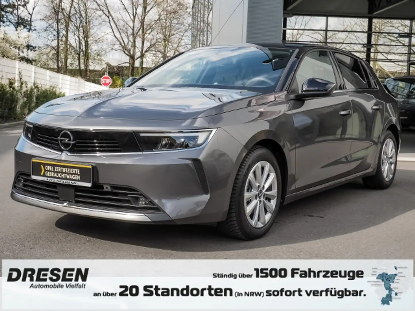 Opel Astra Elegance 1.2 NaviPro/AHK/PDC/LED/ Sitz/Lenkradheiz Grijs - 1