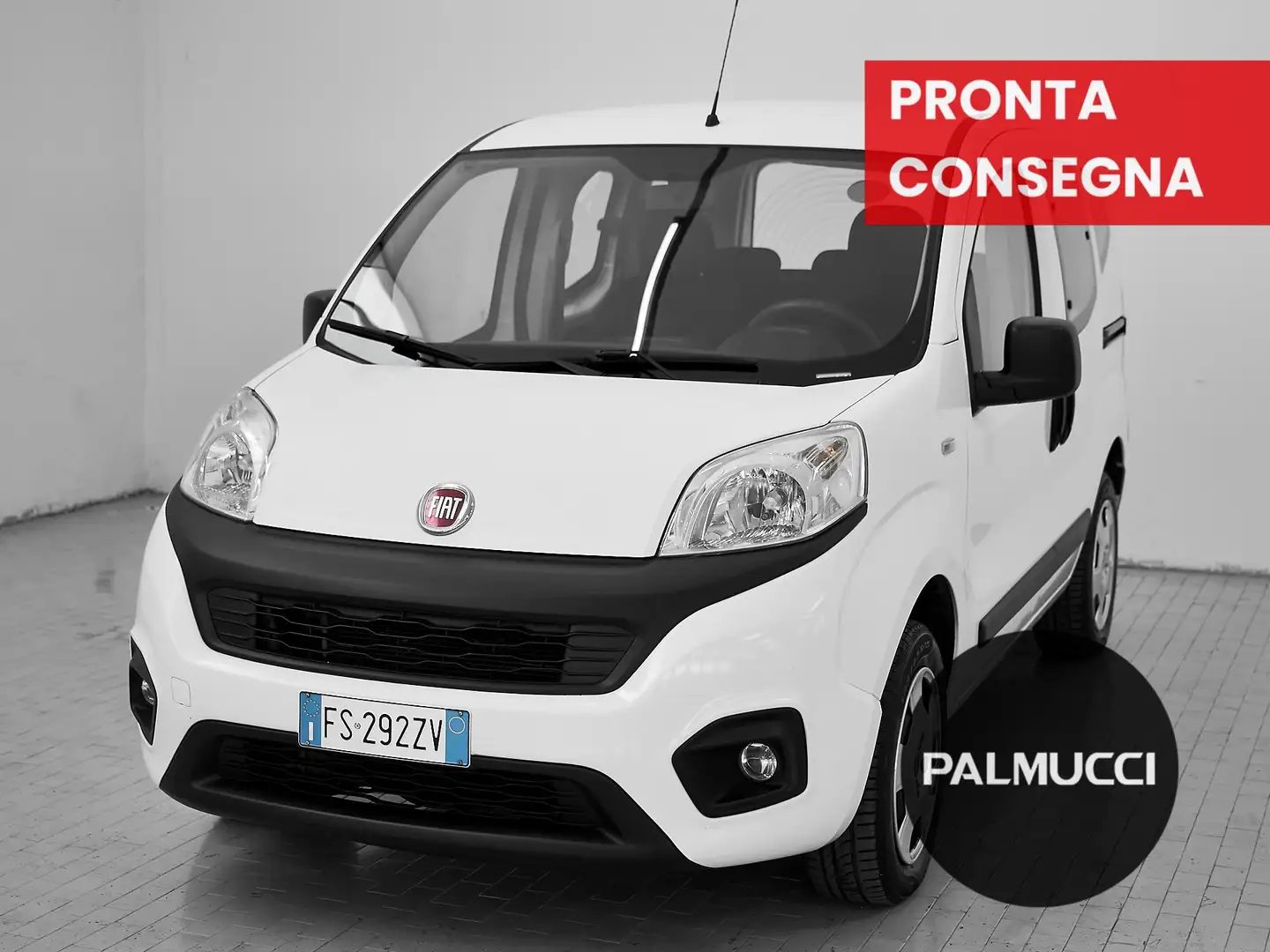 Fiat Qubo 1.4 8v 77cv Easy Natural Power E6 Weiß - 1