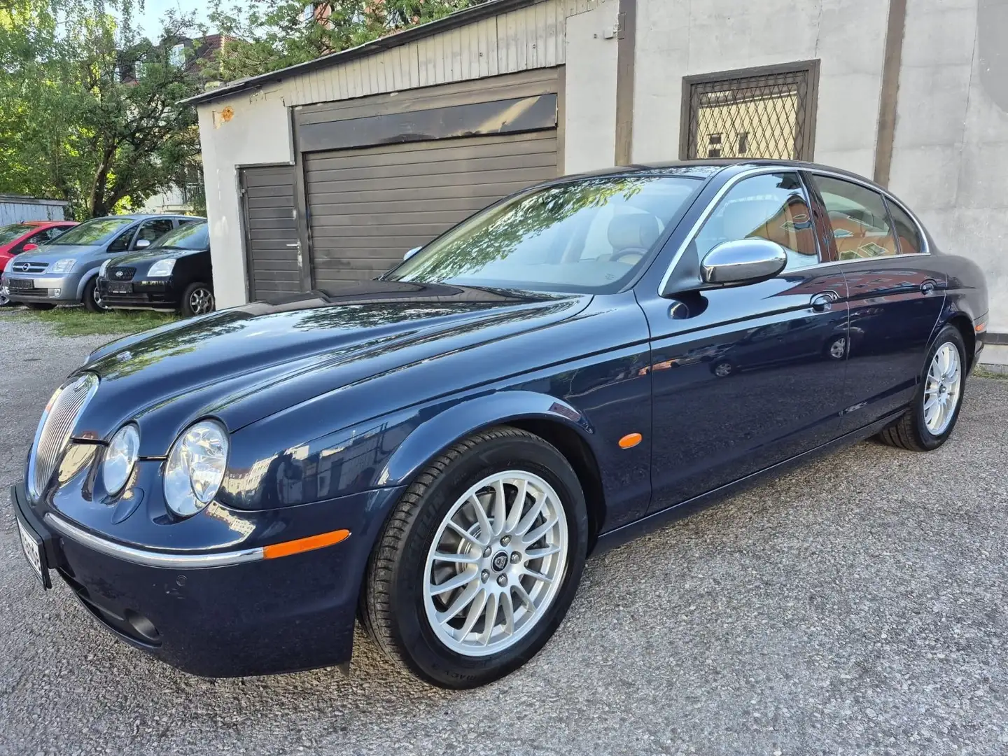 Jaguar S-Type 3.0 V6 Executive Aut Leder Xenon Blauw - 1
