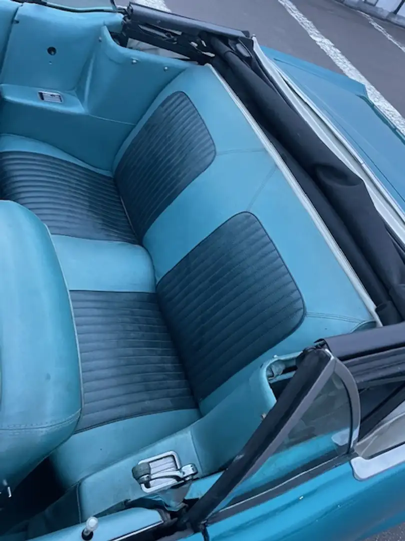 Ford Mustang V8 302 5L Bleu - 2