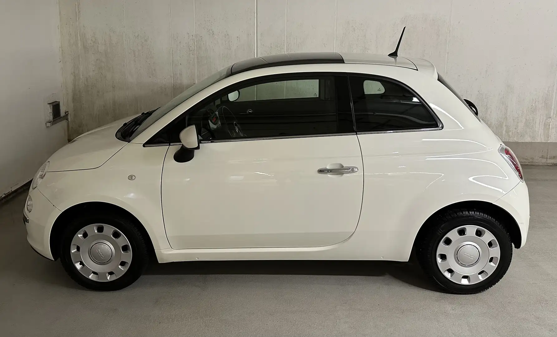 Fiat 500 12 Monate Garantie! Pickerl Neu! Service Neu! Weiß - 2