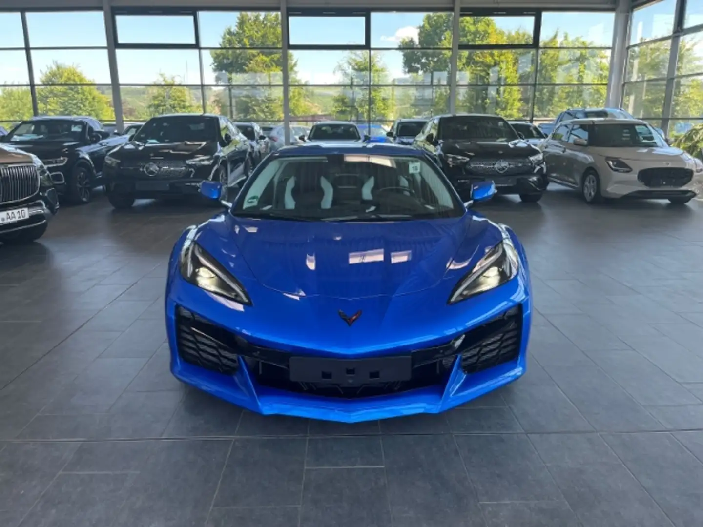 Corvette Z06 Coupe Luftfederung Leder Bose Carbon Digitales Coc Bleu - 2