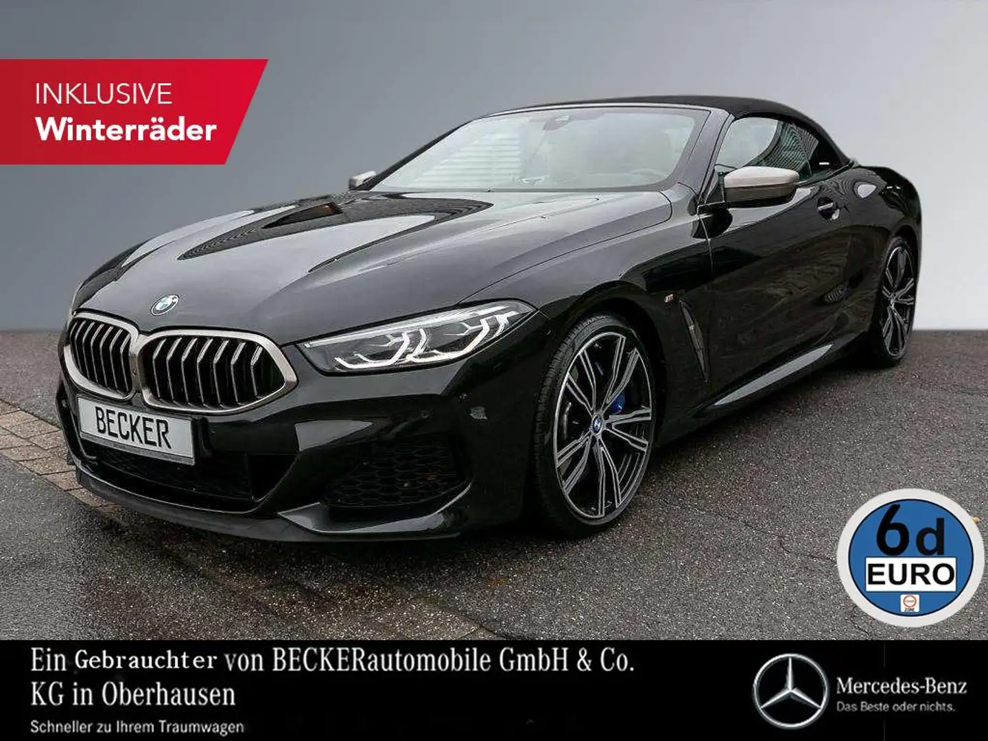 BMW M850 i xDrive INDIVIDUAL 360° B&O 20" 8-FACH Noir - 1