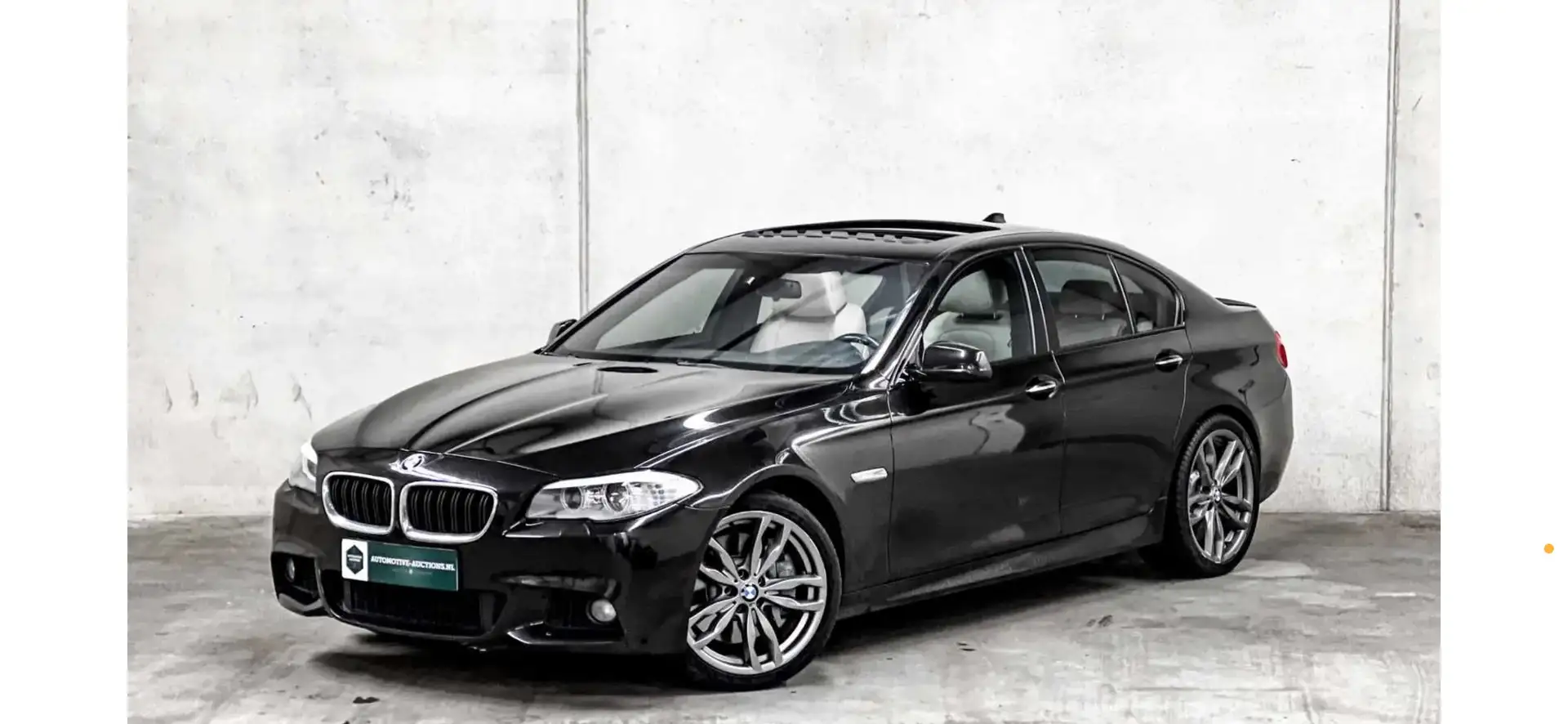 BMW 535 535i High Executive Individual M Sport Zwart - 2