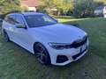 BMW 320 320d Touring Msport auto Biały - thumbnail 3