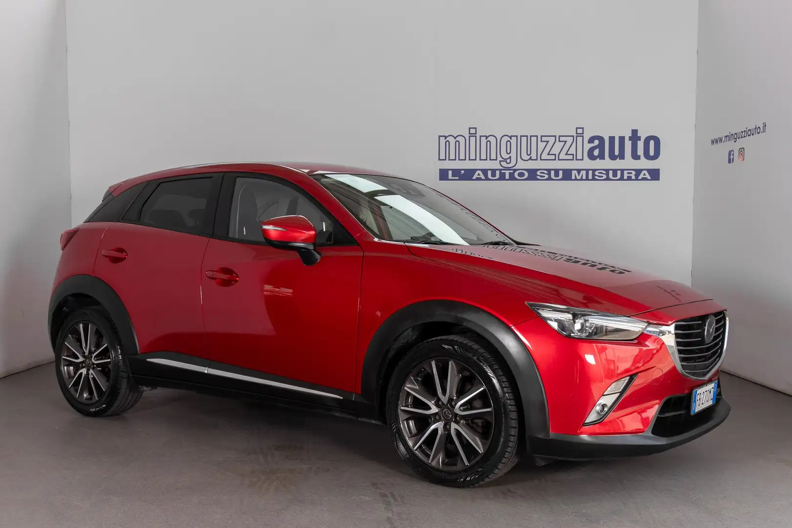 Mazda CX-3 1.5d Exceed 2wd 105cv Rosso - 1