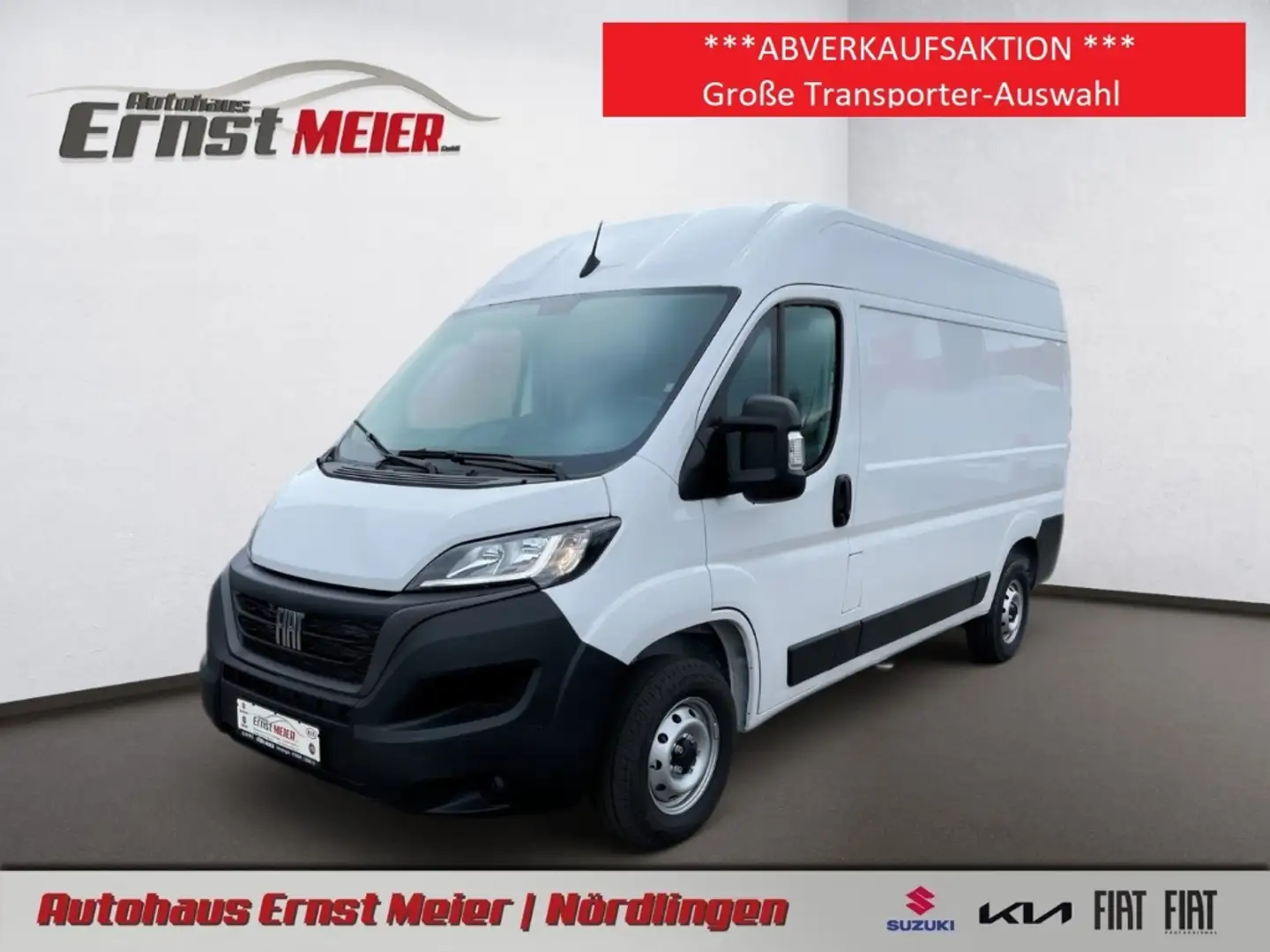 Fiat Ducato L2H2 2.2 140 35 Klima+Kamera+7 Radio Blanc - 1
