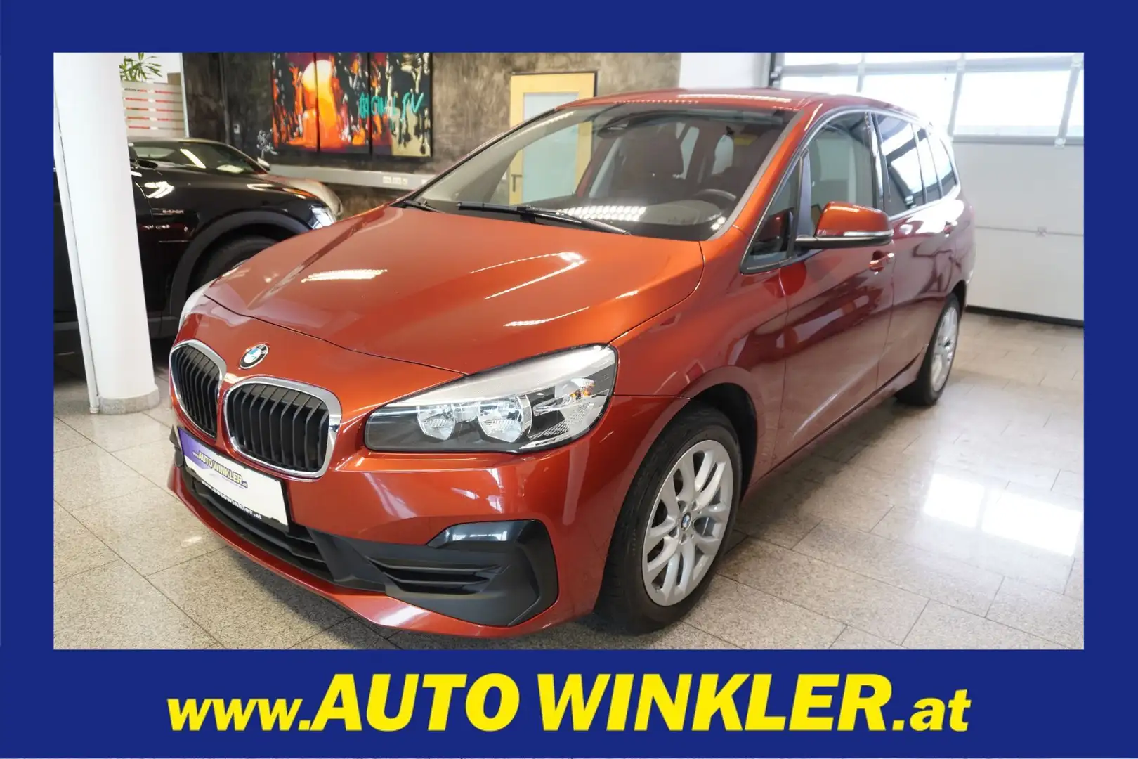 BMW 218 d xDrive Gran Tourer Aut. AHK/Navi/PDC/Active Gua Orange - 1