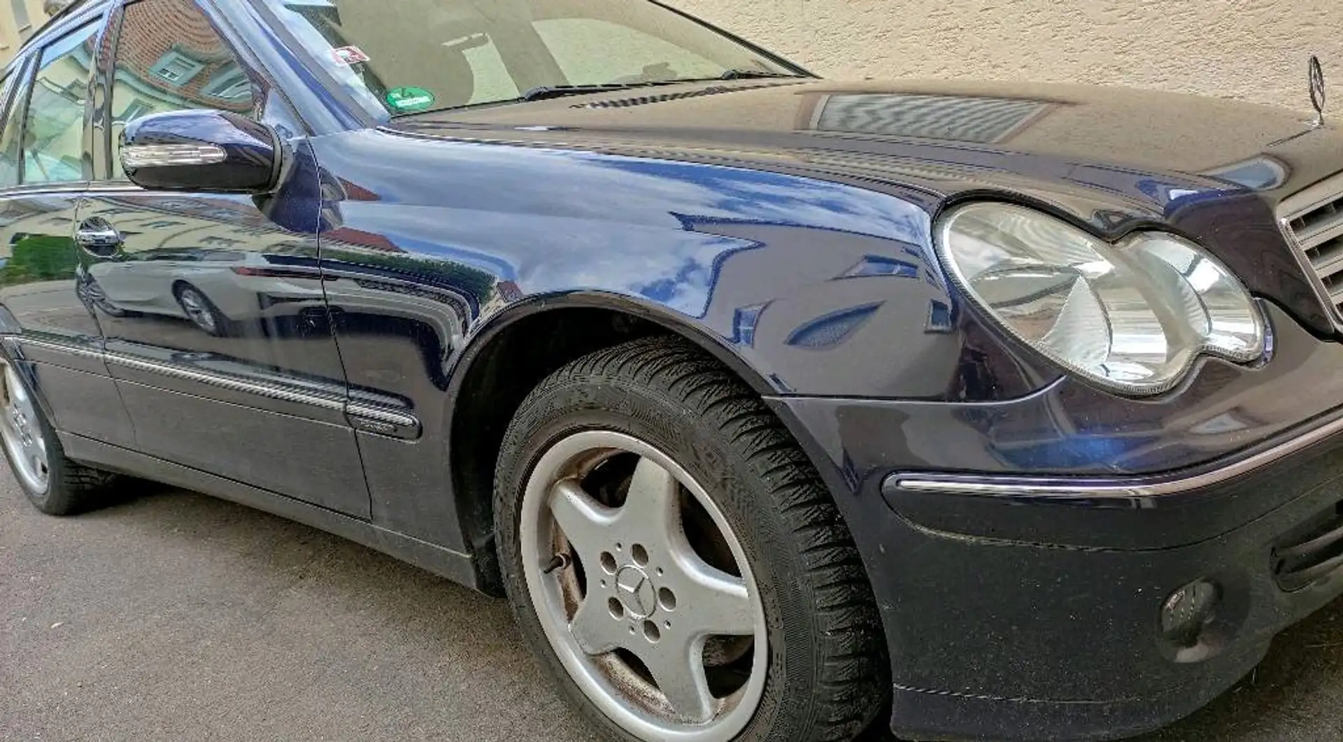 Mercedes-Benz C 200 C-Klasse T-Modell Diesel T CDI Automatik Elegance Bleu - 1