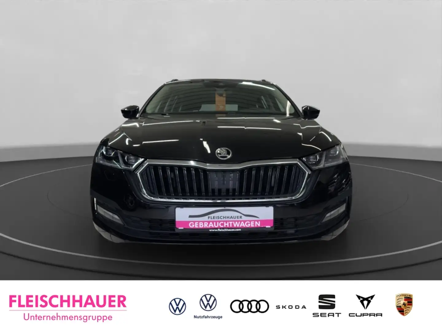 Skoda Octavia Combi Clever 1.5 TSI e-TEC LED+DC+ACC+RFK+NAVI+CAR Schwarz - 2