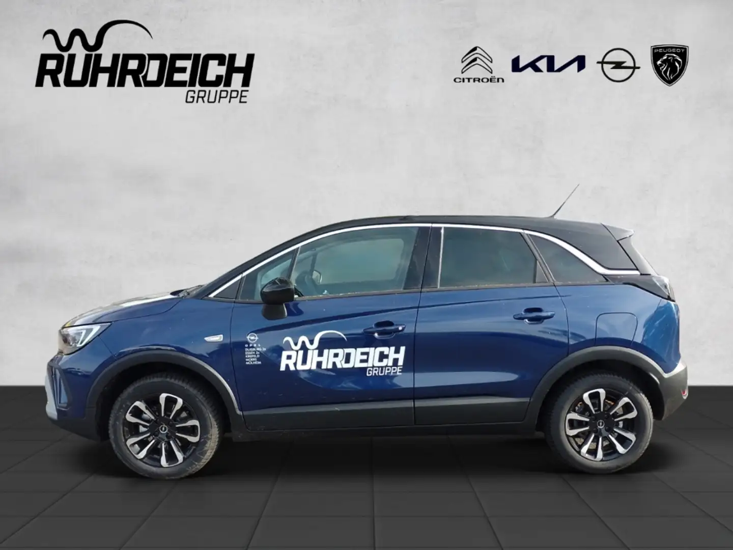 Opel Crossland Elegance 1.2 KLIMAAT SHZ LHZ KAMERA LED Apple CarP Blau - 2