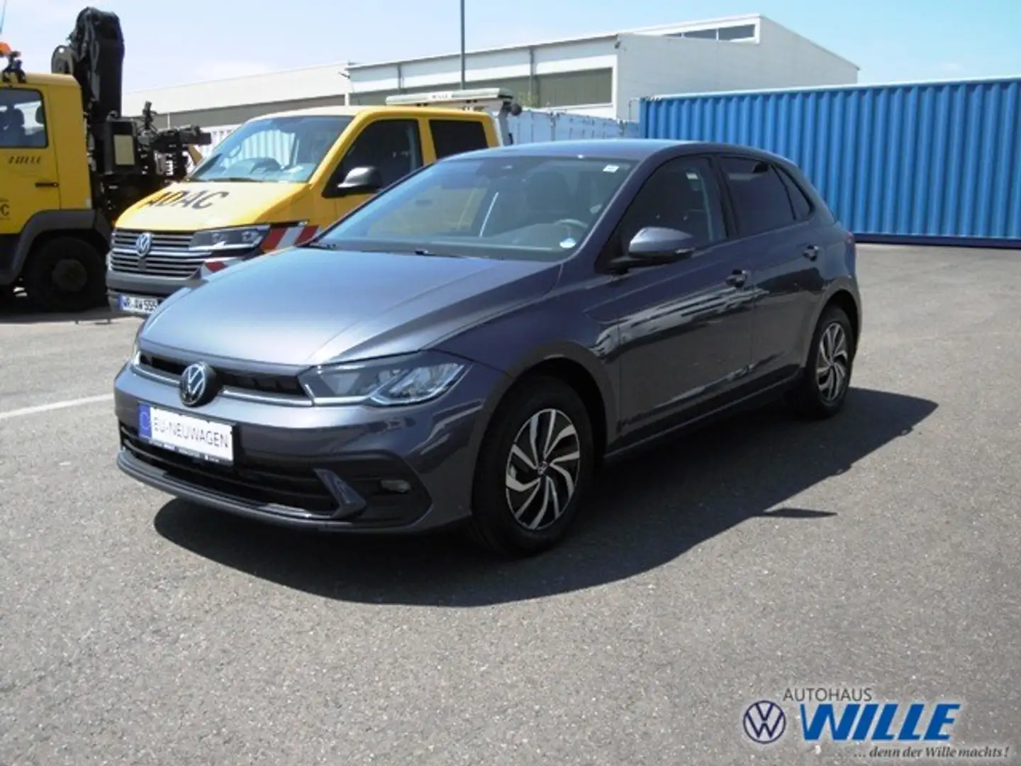 Volkswagen Polo 1.0 TSI OPF Life Klima Rückfahrkamera Sitzheizung Grau - 1