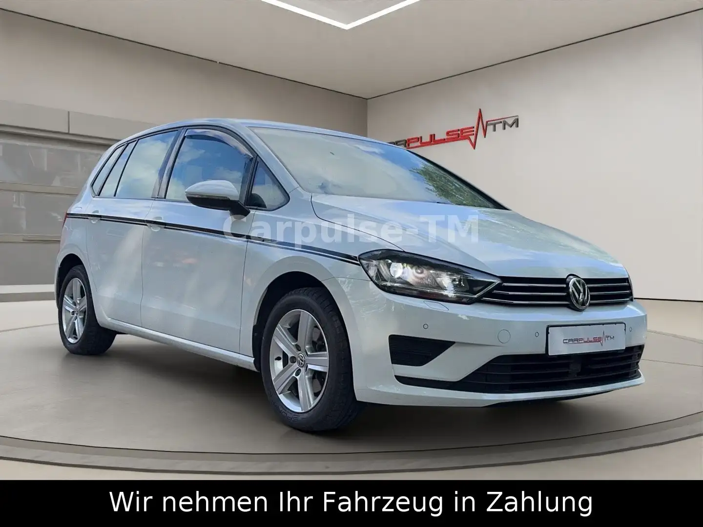Volkswagen Golf Sportsvan 1,4 TSI Comfortline DSG-ACC-Xenon Weiß - 1