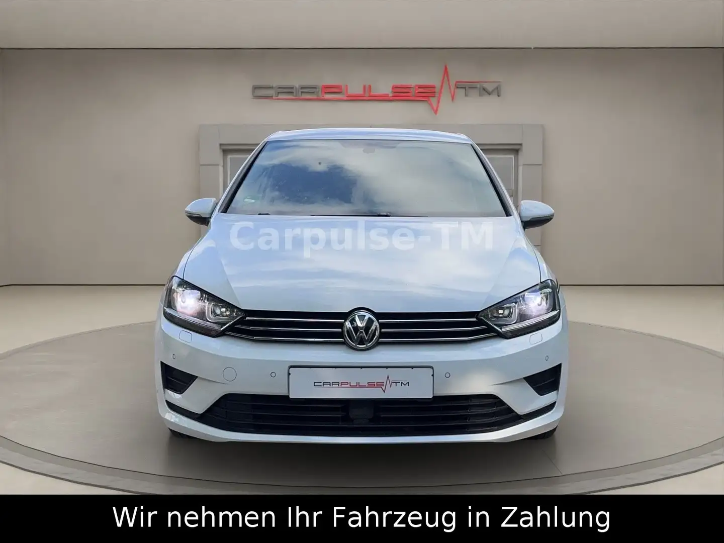 Volkswagen Golf Sportsvan 1,4 TSI Comfortline DSG-ACC-Xenon Weiß - 2