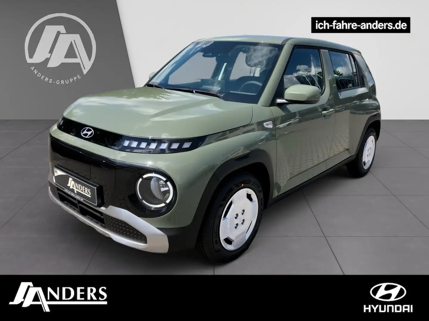 Hyundai Inster EV MY25 49 kWh SELECT +Navi+Kamera+Tempo Verde - 1