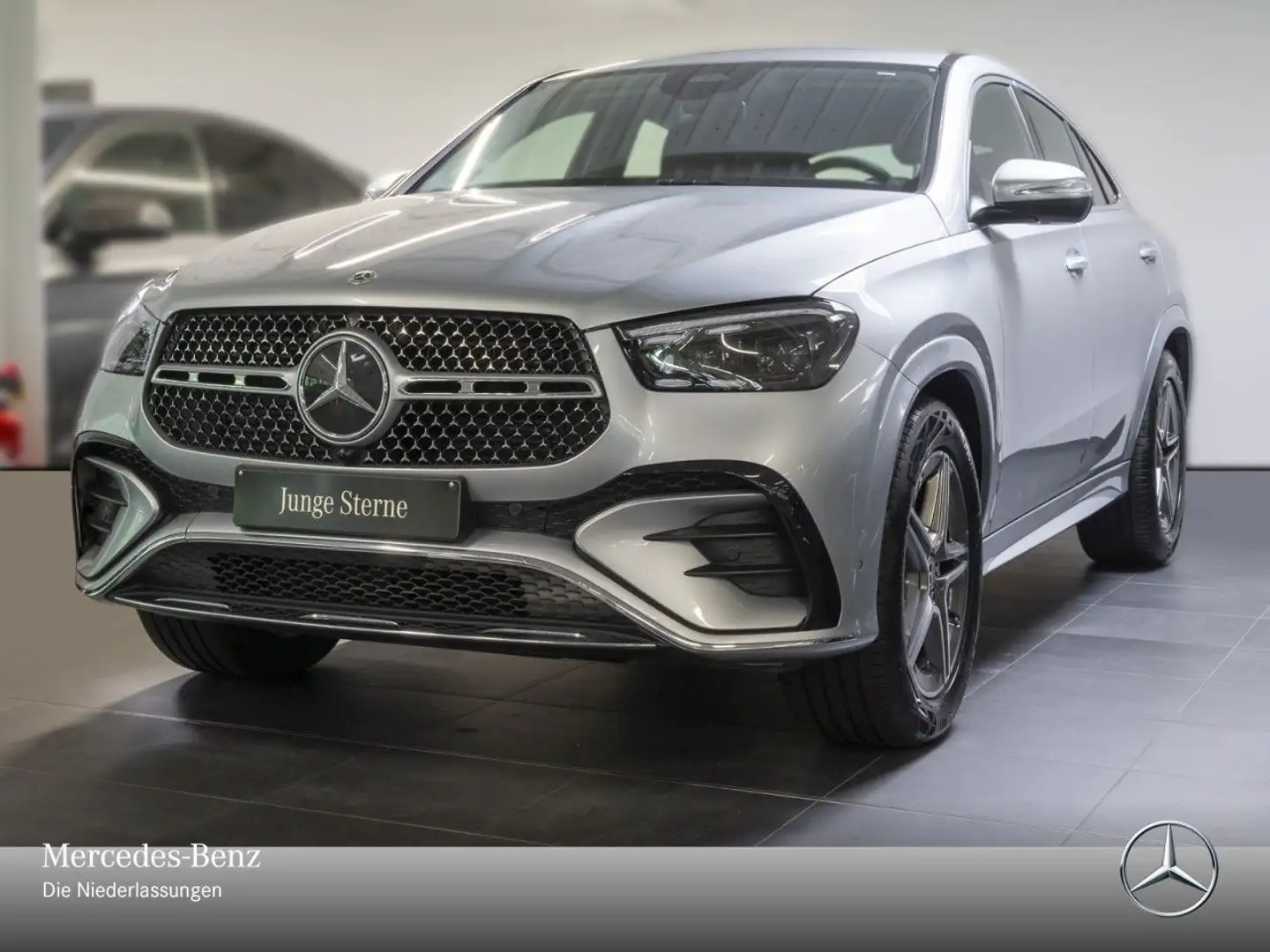 Mercedes-Benz GLE 300 d Coupé 4M AMG+MULTIBEAM+KAMERA+20"+SPUR Silber - 2