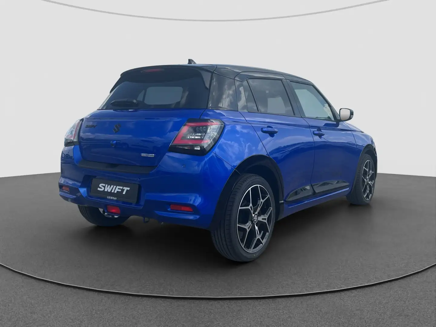 Suzuki Swift 1.2 Style Smart Hybrid *DEMO* | Black Rhino Pack | Blauw - 2