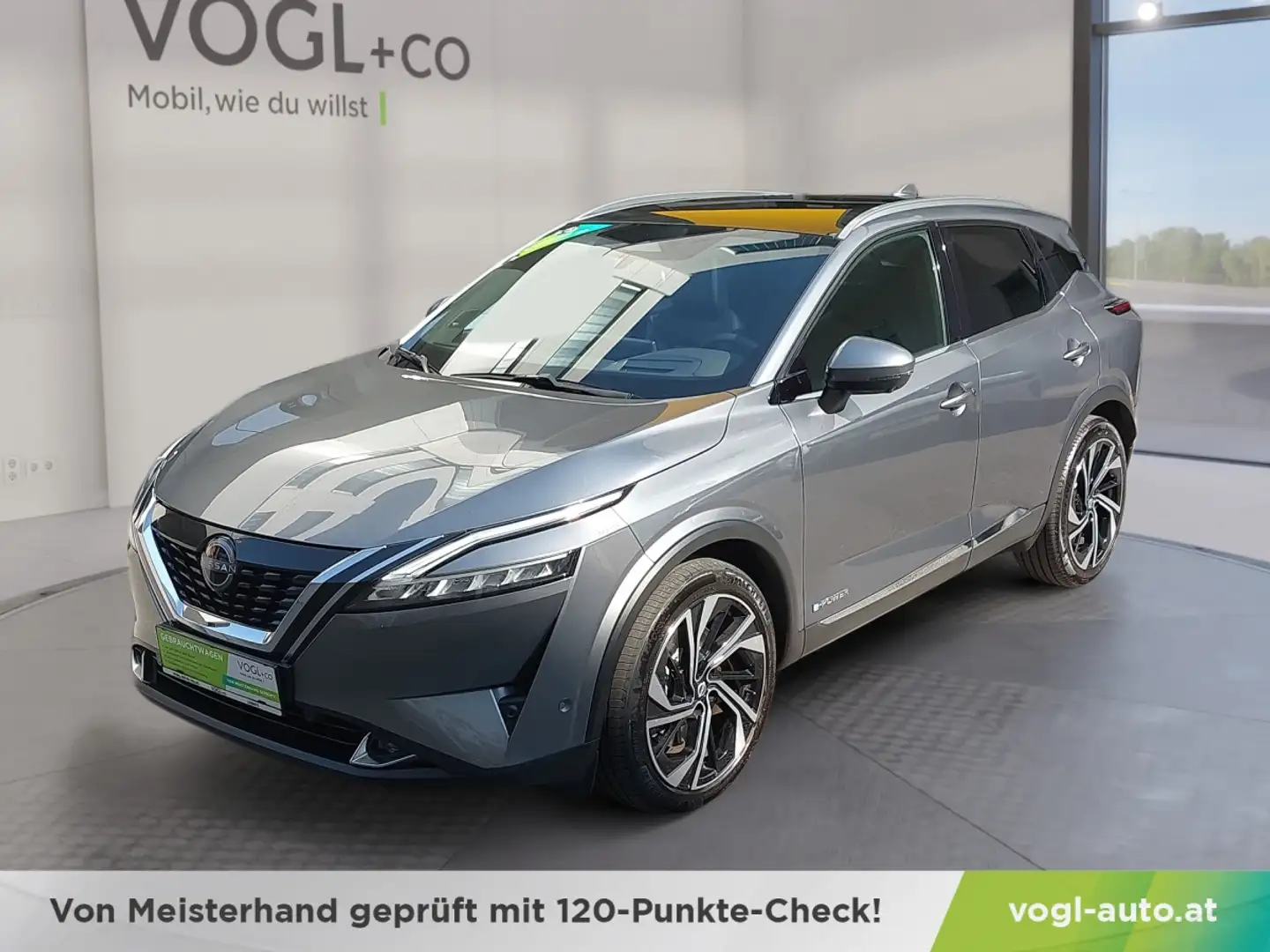 Nissan Qashqai Range Extender 1,5 VC-T e-Power Tekna+ Grau - 1
