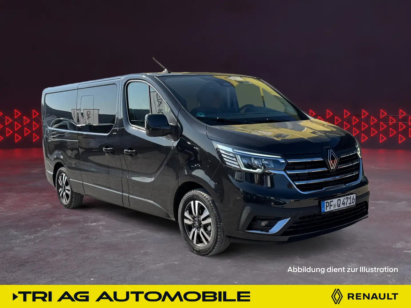 Renault Trafic Pkw Grand Spaceclass Signature-Paket Einp Schwarz - 1