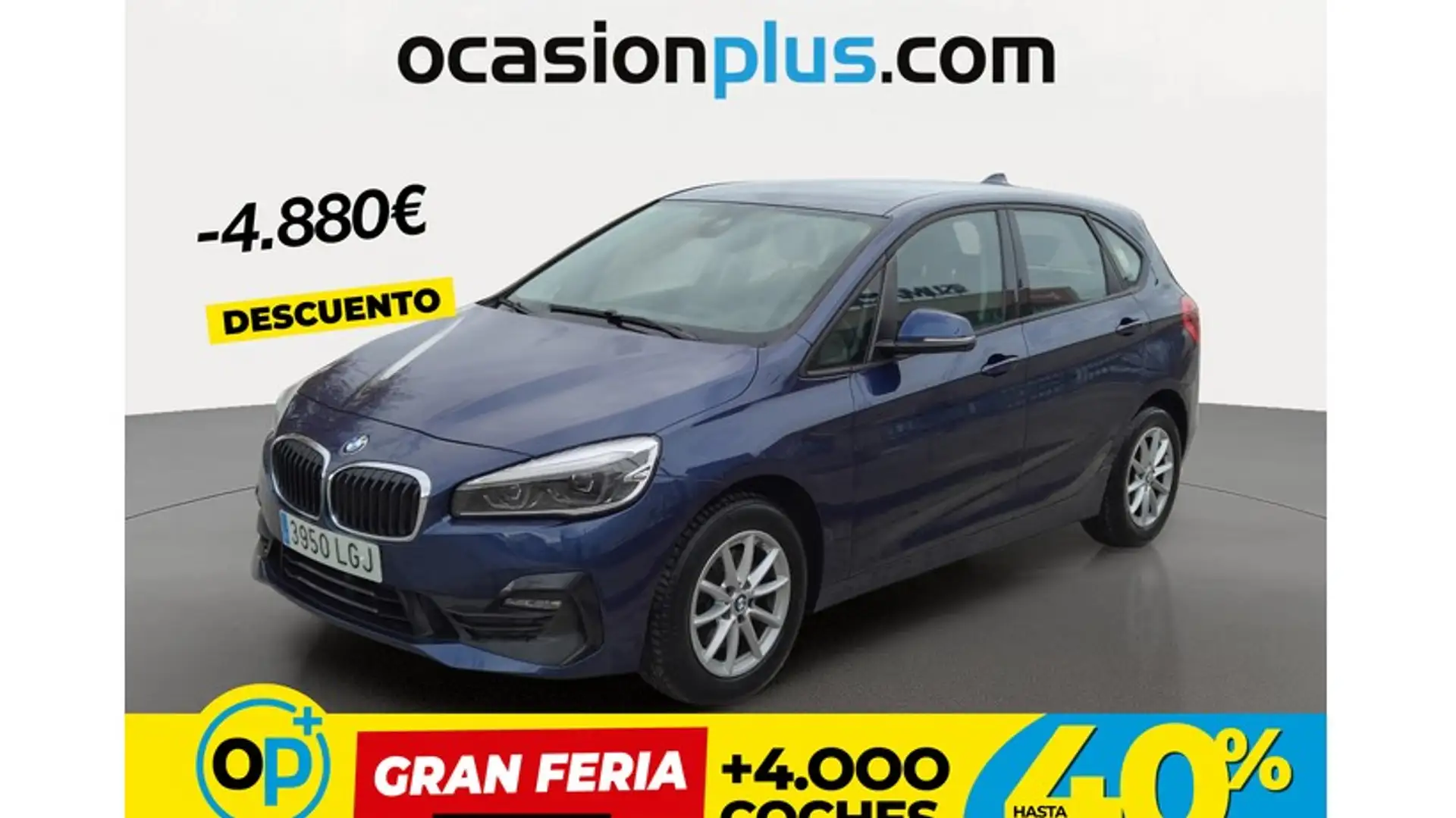 BMW 218 218d Active Tourer Azul - 1