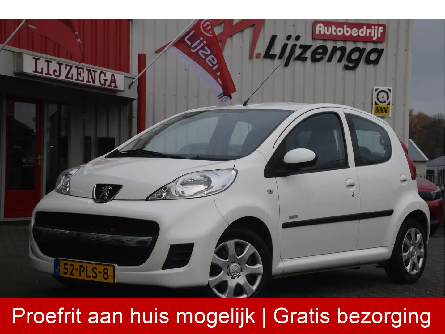 Peugeot 107 1.0-12V Millesim 200 Airco | 5-deurs | Radio/CD | Wit - 1