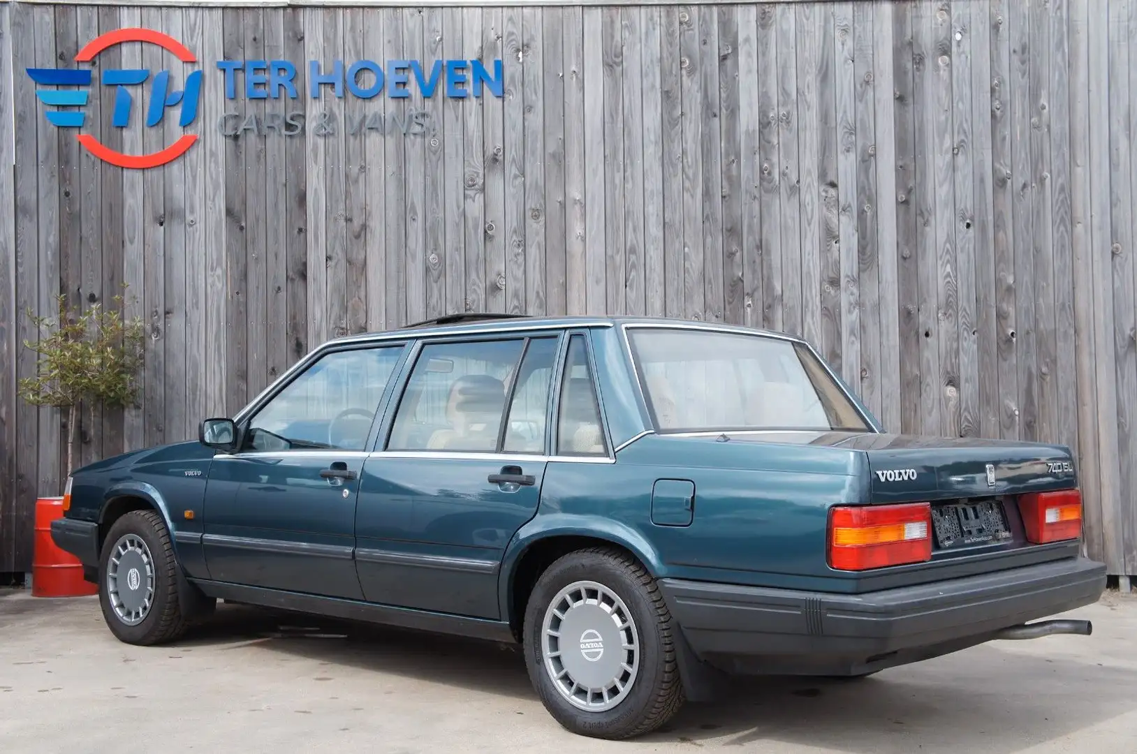 Volvo 740 GL  Sitzheizung Schiebedach H-Zulassung 60KW Zielony - 2