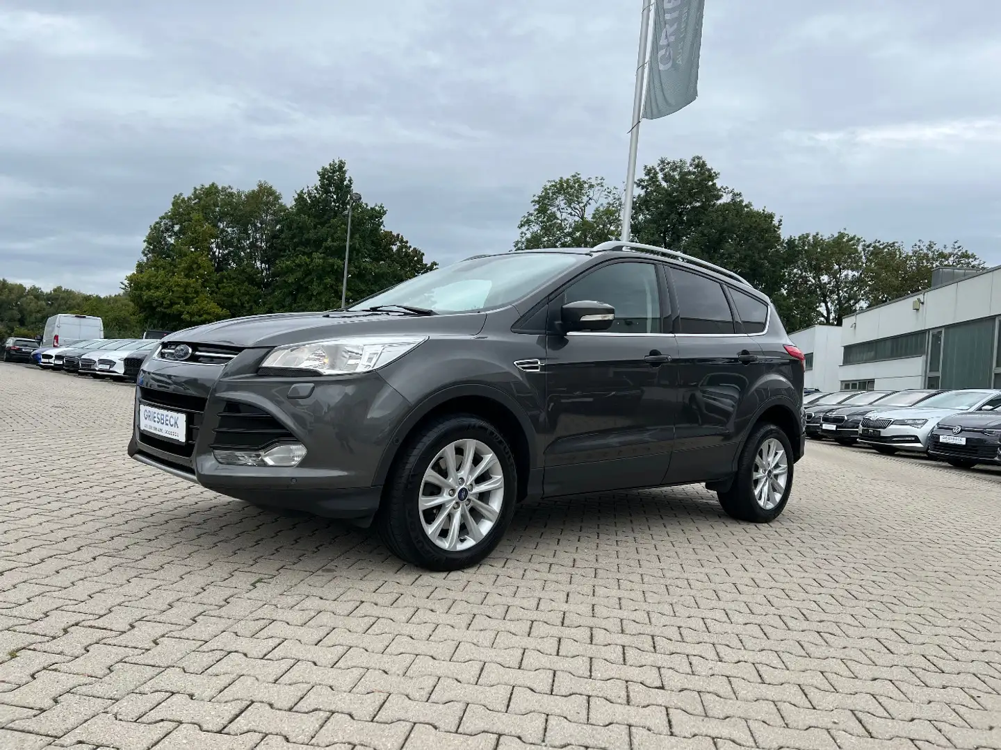 Ford Kuga 4x4 2.0 TDCi Titanium *Teilleder Sitzh. Alu* Gris - 1
