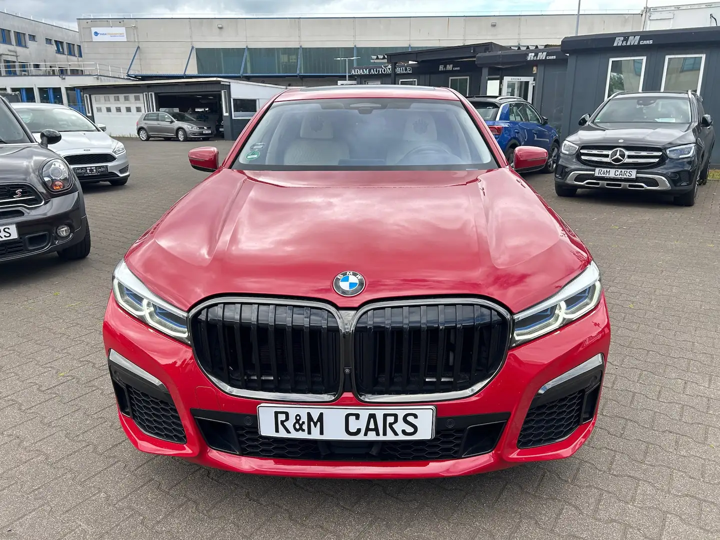 BMW 760 Immola Rot Individual Mwst Червоний - 2