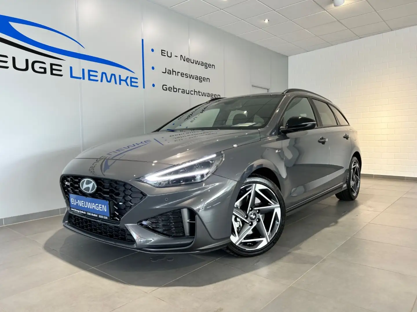 Hyundai i30 NEW i30 1.5 T-GDI N Line DCT+LED+Kamera+18"+Navi Grijs - 1