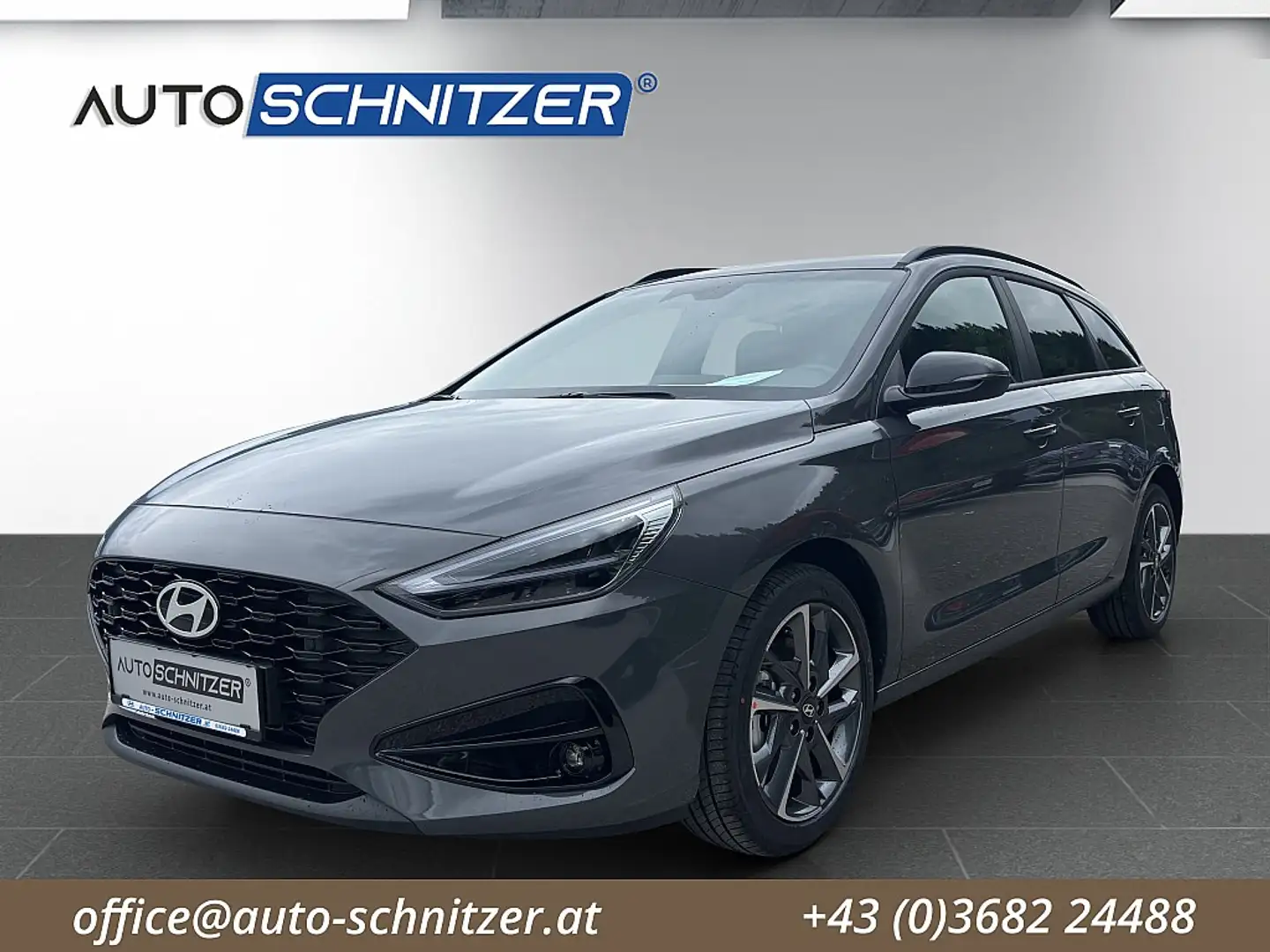 Hyundai i30 Kombi 1,0 TGDI Go! Plus Grau - 1