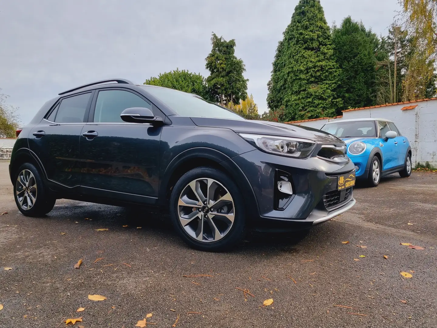 Kia Stonic 1 AN GARANTIE FULL CARNET Gris - 1