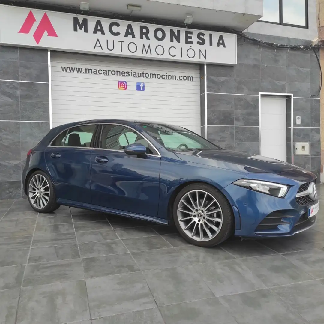 Mercedes-Benz A 180 7G-DCT Azul - 2