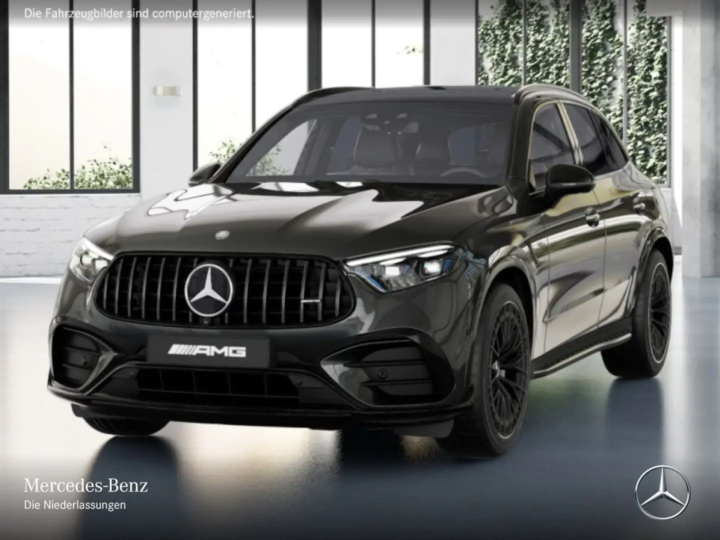 Mercedes-Benz GLC 43 AMG GLC 43 4M NIGHT+PANO+360+BURMESTER+SITZKLIMA+9G Grau - 2