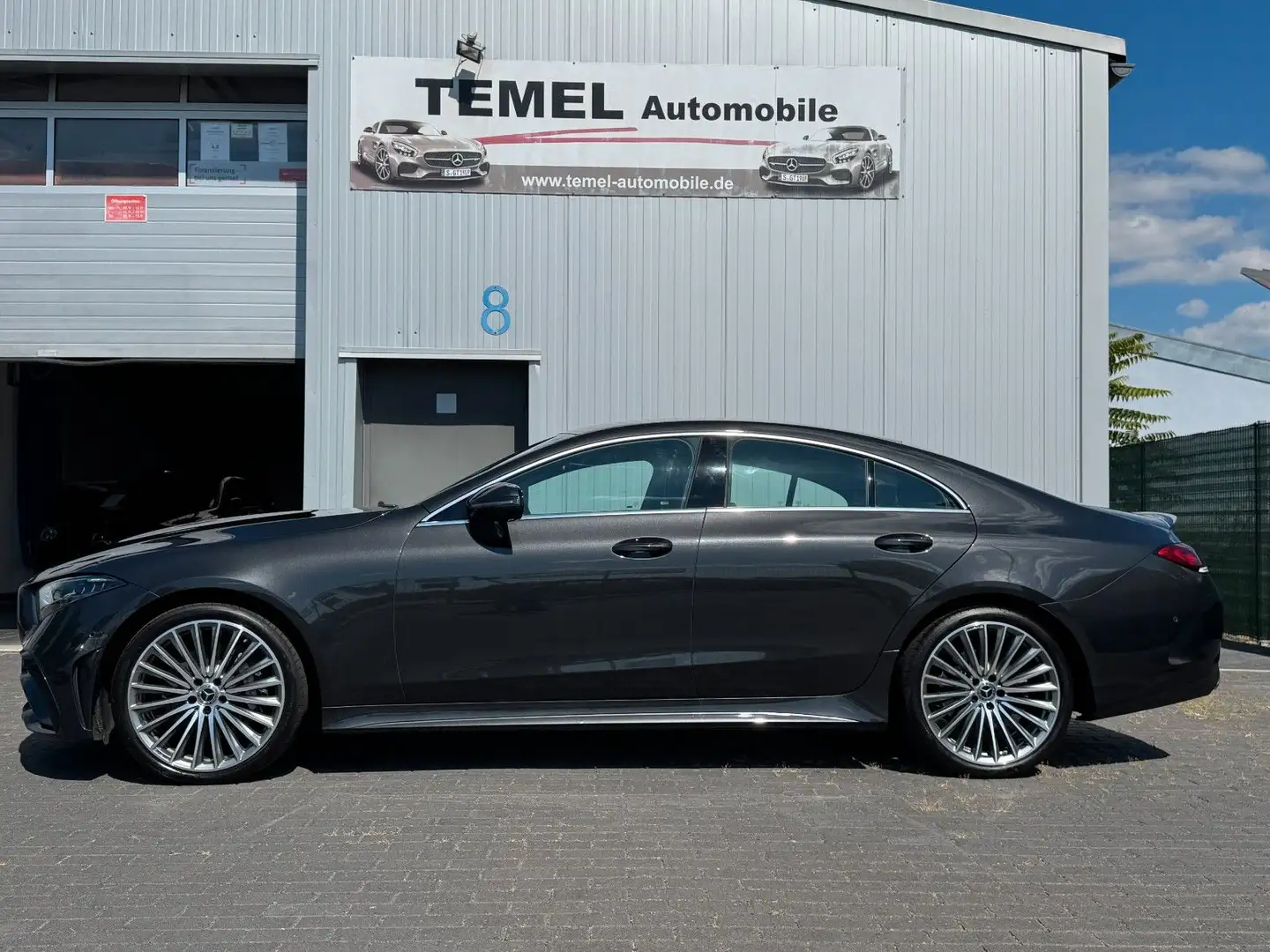 Mercedes-Benz CLS 400 d 4M AMG MBUX HUD DISTRONIC AIRMATIC MEM Grau - 2