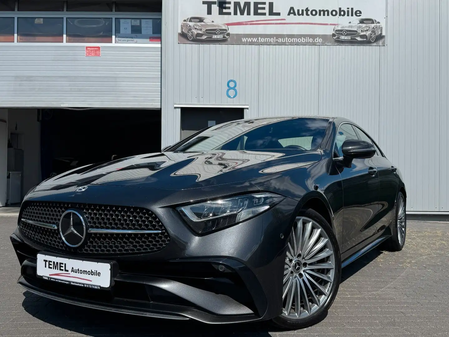 Mercedes-Benz CLS 400 d 4M AMG MBUX HUD DISTRONIC AIRMATIC MEM Grau - 1