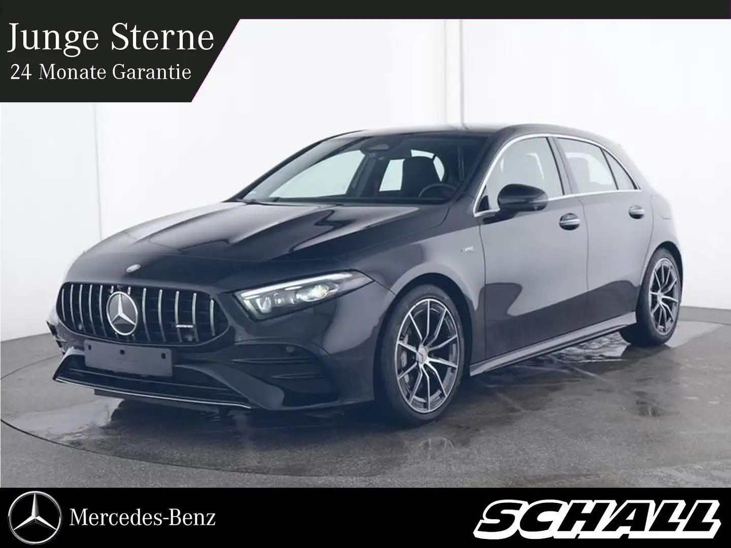 Mercedes-Benz A 35 AMG Mercedes-AMG A 35 4M MULTIBEAM+BURM+PANO+AHK+360 Schwarz - 1