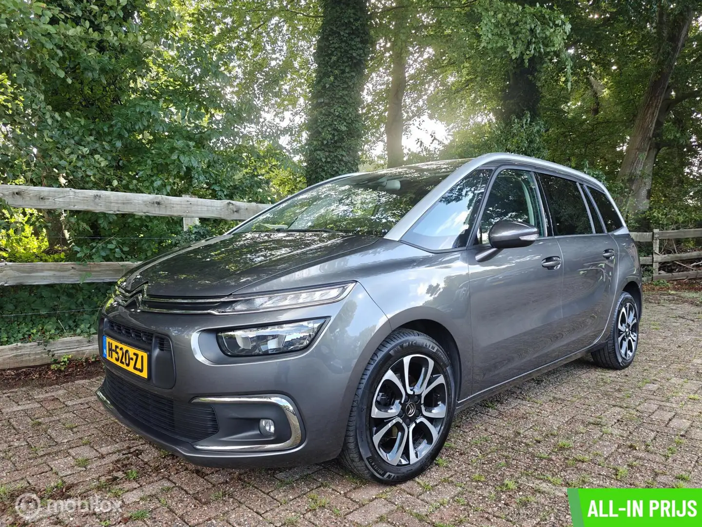 Citroen Grand C4 SpaceTourer 1.2 131PK|7Pers.|Adapt.cruise|Rijklaar met nieuwe Grijs - 1