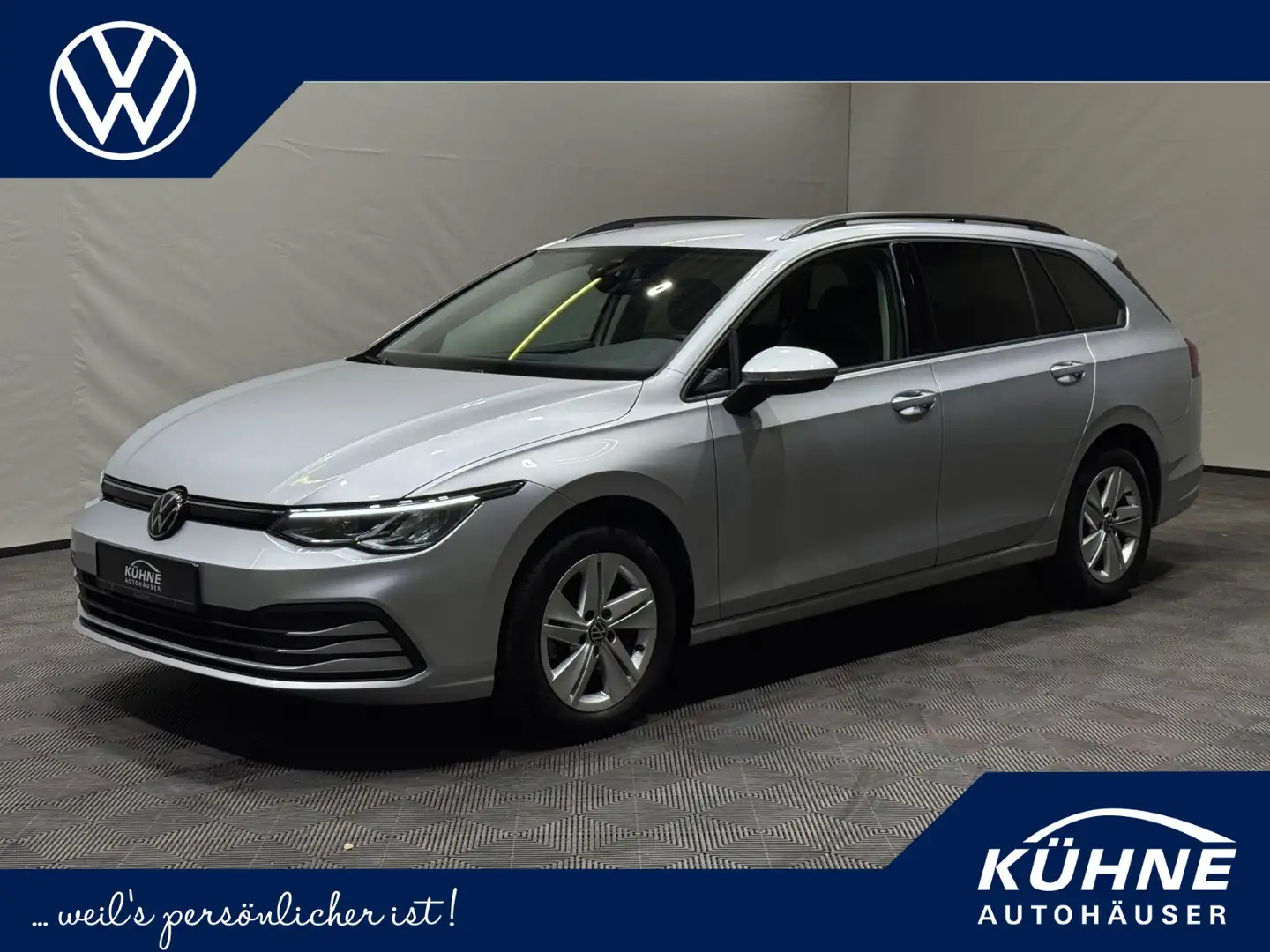Volkswagen Golf Variant Life 2.0 TDI DSG | LED NAVI DAB ACC Silber - 1