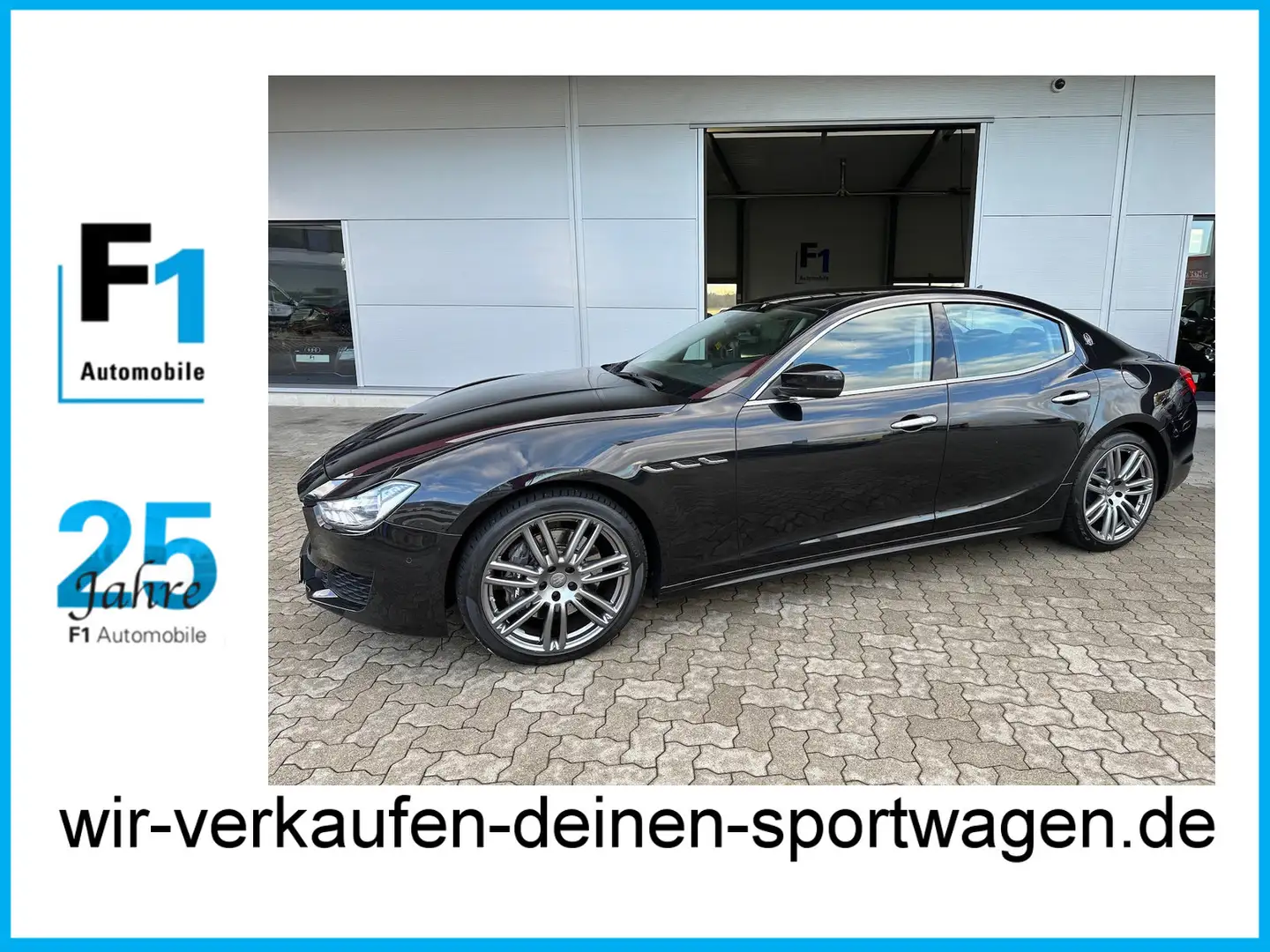 Maserati Ghibli 3.0 V6 LM 20´ Leder Negro - 1