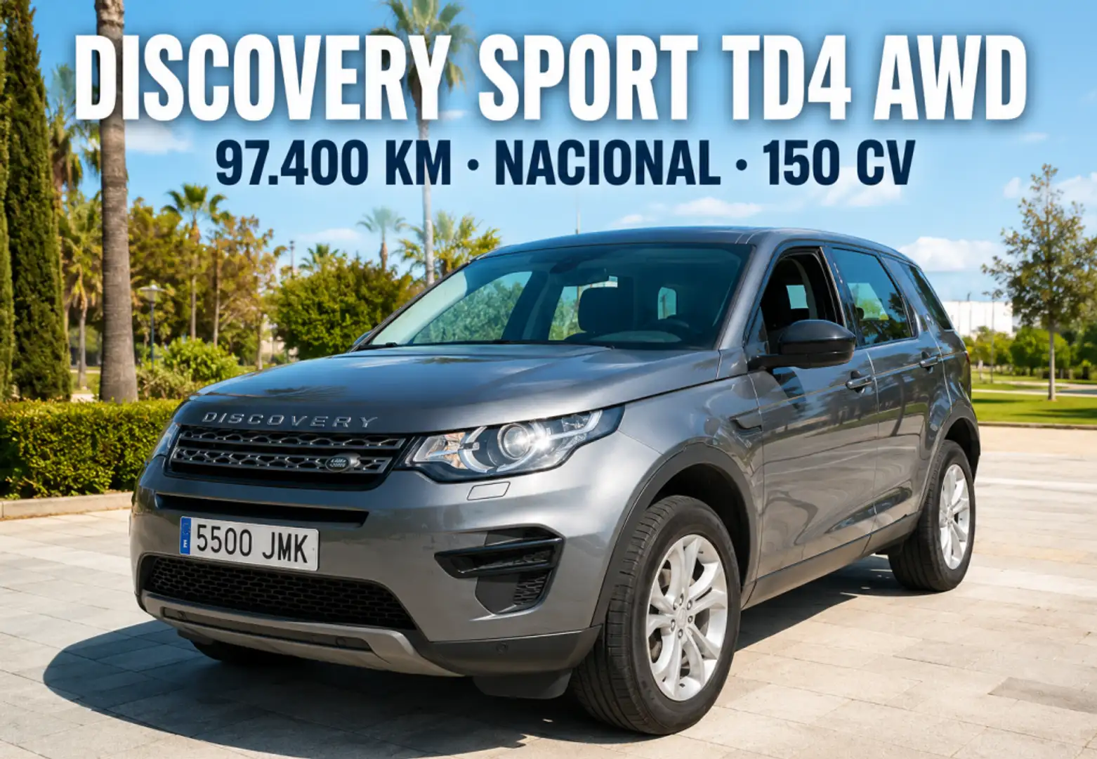 Land Rover Discovery Sport 2.0TD4 SE 4x4 150 Gris - 1