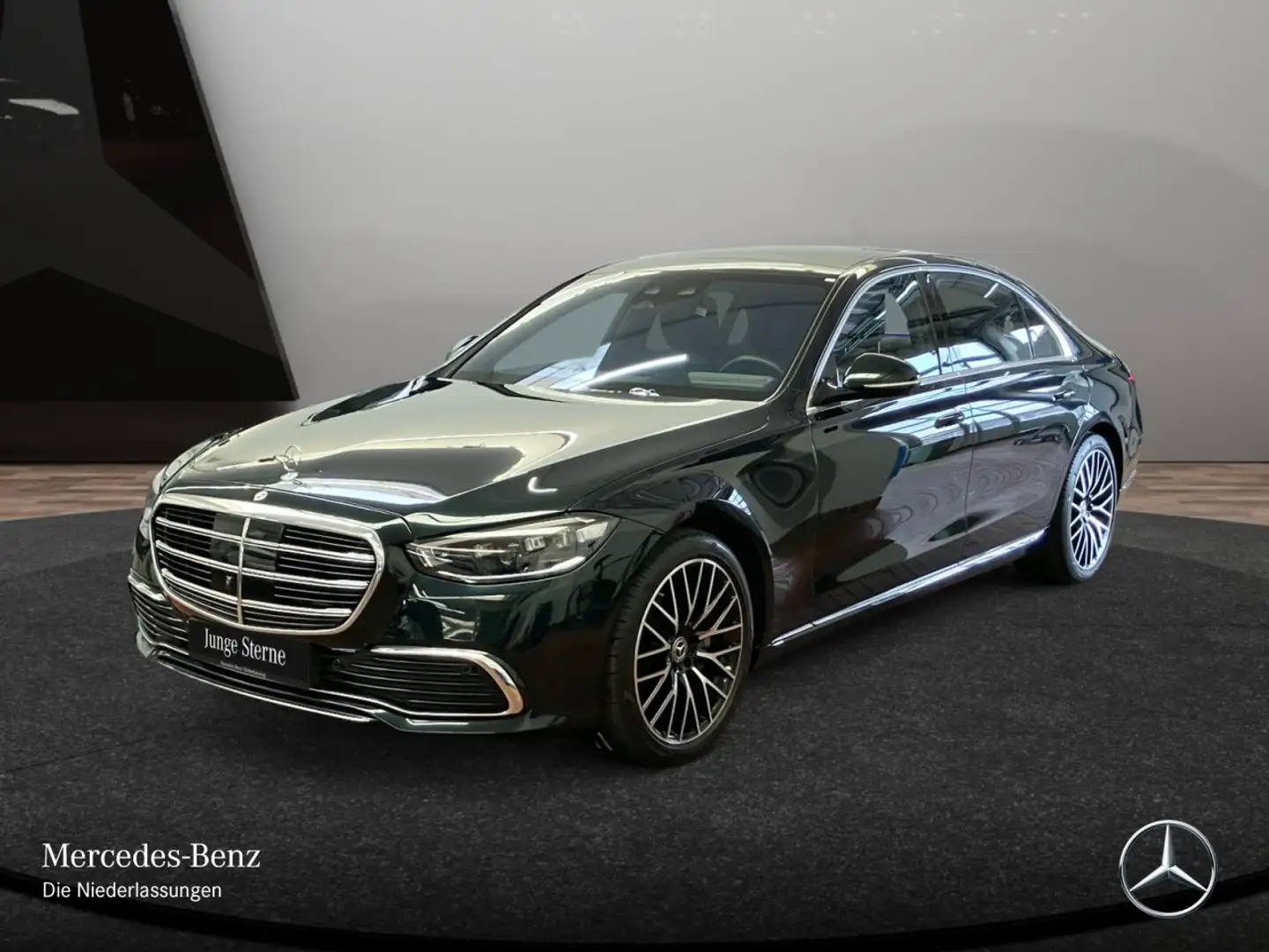 Mercedes-Benz S 400 d L 4M PANO+360+MULTIBEAM+BURMESTER3D+20" Verde - 2