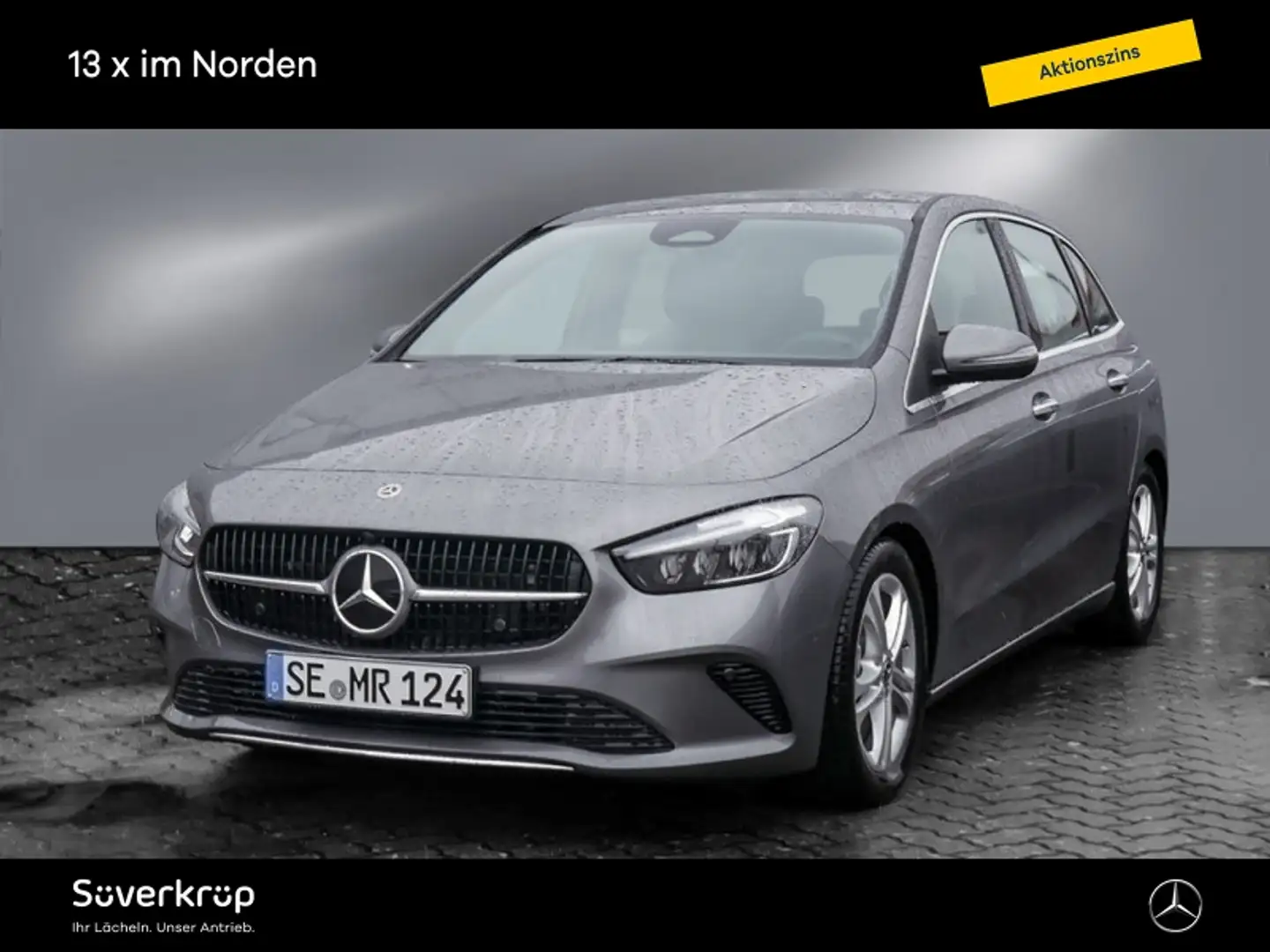 Mercedes-Benz B 200 +SPUR DISTR AHK KAMERA PDC SHZ PROGRESSIVE Gris - 2