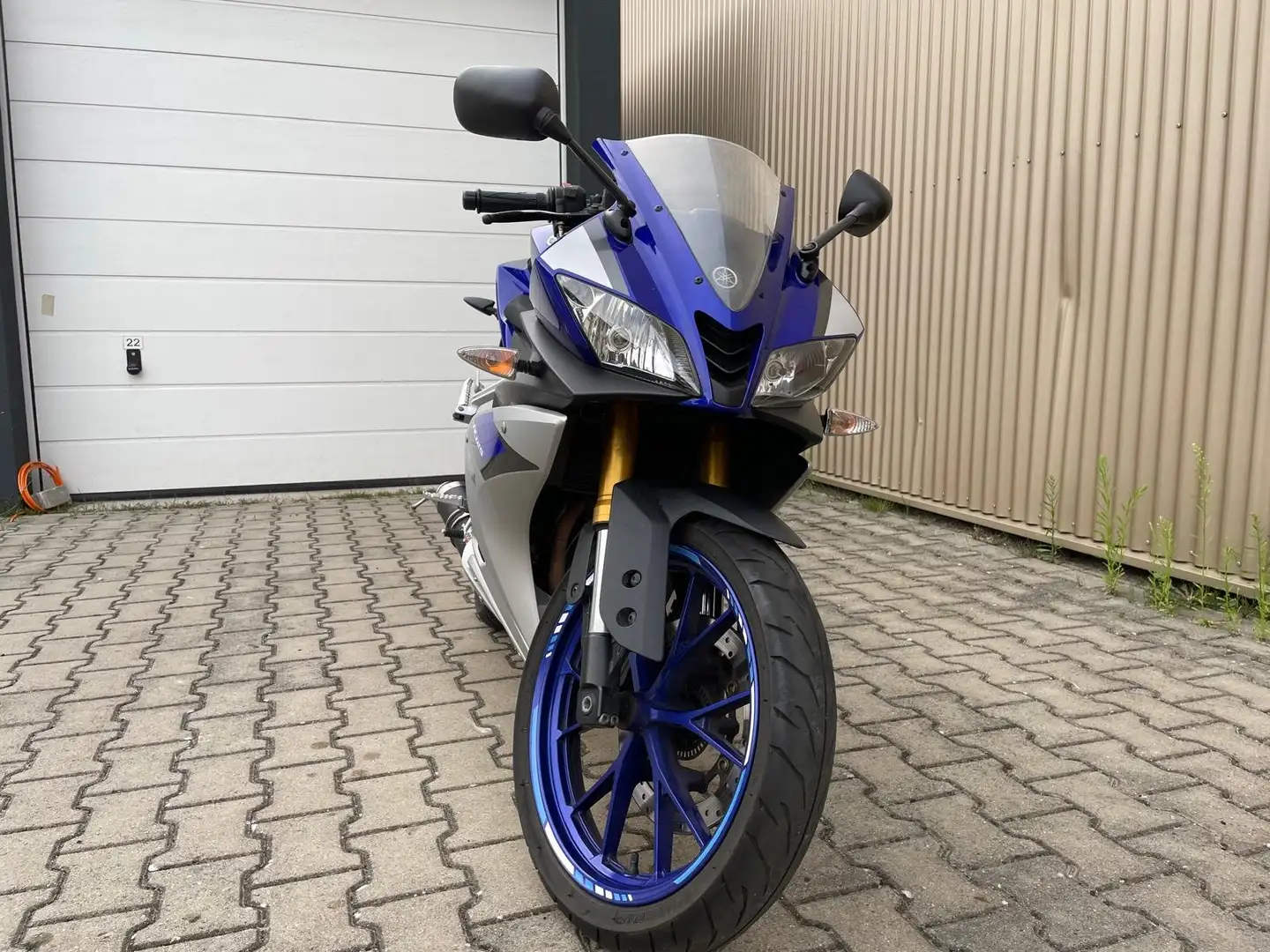 Yamaha YZF-R125 A1 Blauw - 2