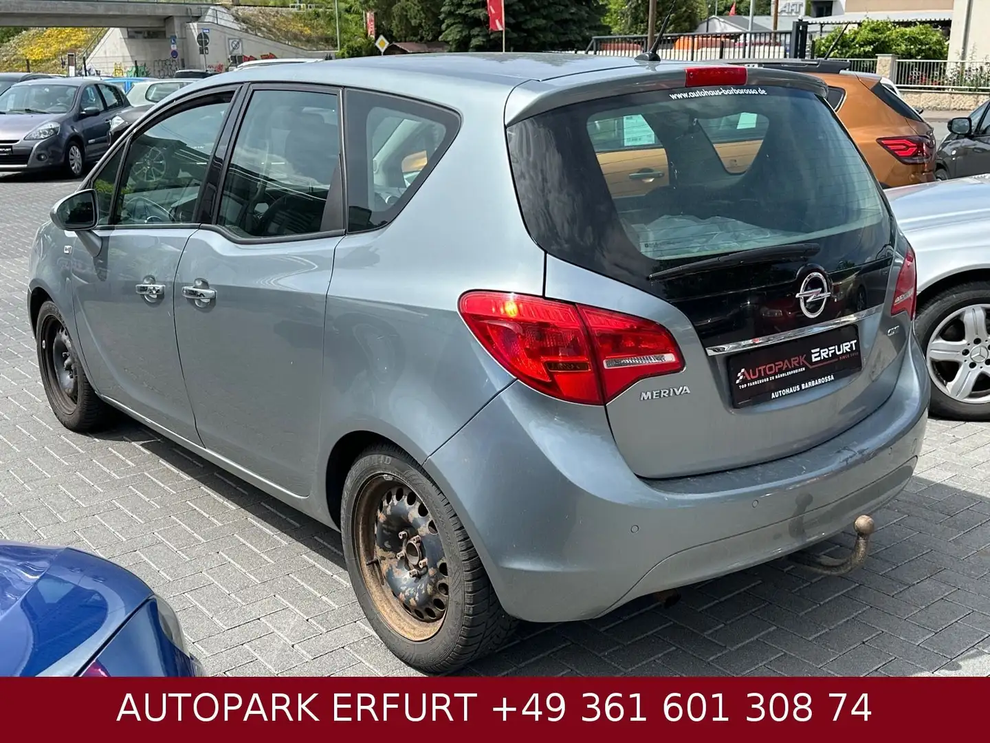 Opel Meriva B Innovation 1.7 CDTI*Klima*Temp*StzH*Led Argent - 2