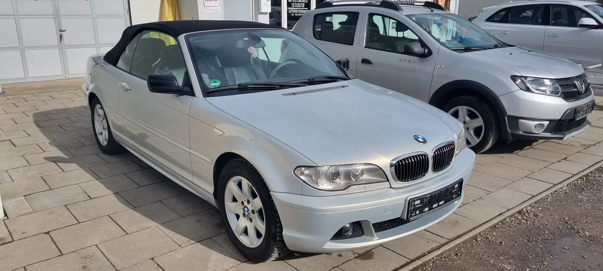 BMW 320 Cd Cabrio (E46) Srebrny - 1