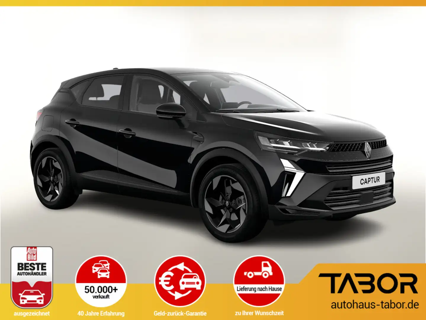 Renault Captur 1.3 TCe 160 Aut Techno WinterP UVP-25%* Schwarz - 1