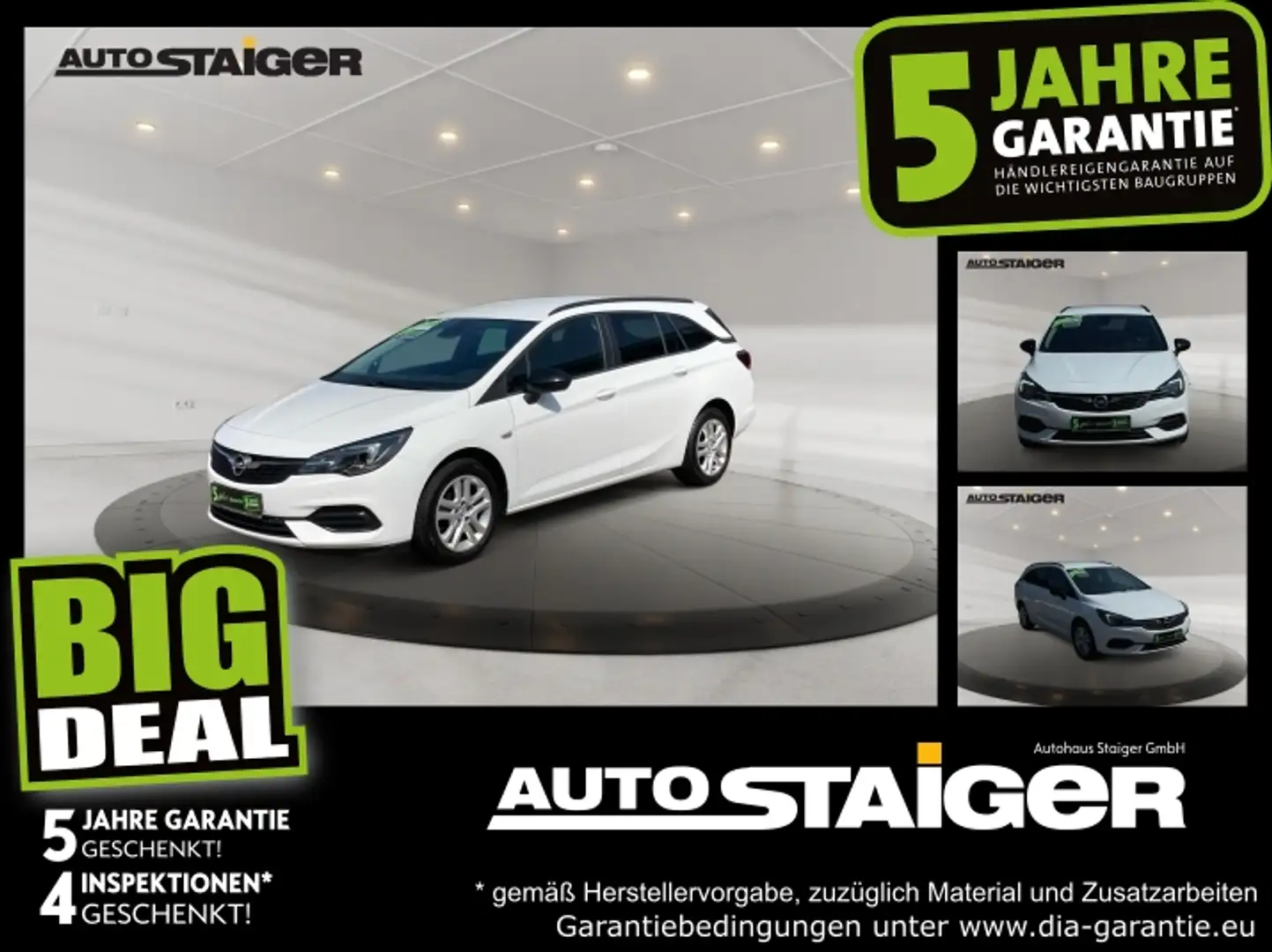 Opel Astra K ST 1.2 Turbo  Edition Rückfahrkamera, SHZ Blanco - 1