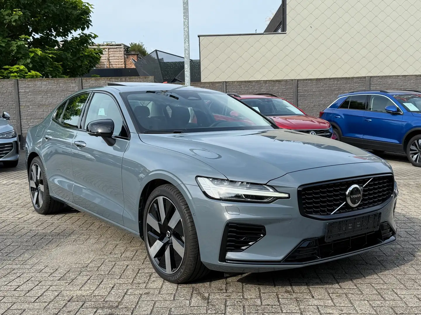 Volvo S60 S60 T8 Recharge AWD Ultimate Dark "Opendak/Camera" Gris - 1