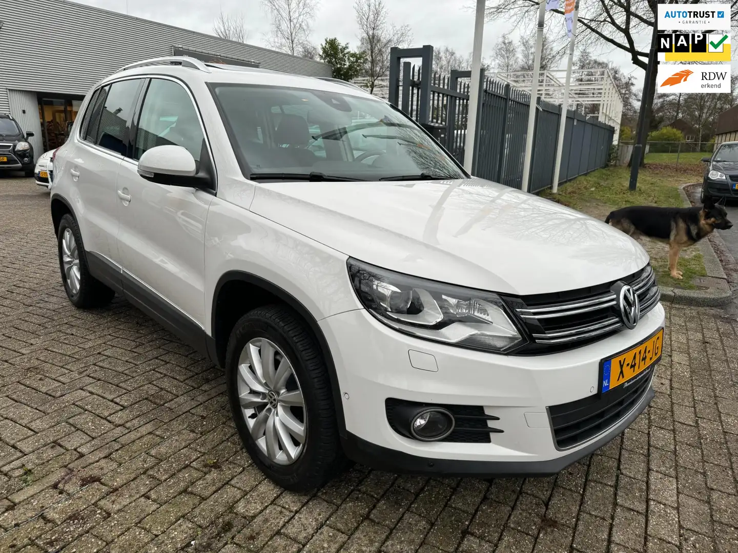 Volkswagen Tiguan 1.4 TSI Sport&Style 4motion Highline Edition, navi Wit - 1