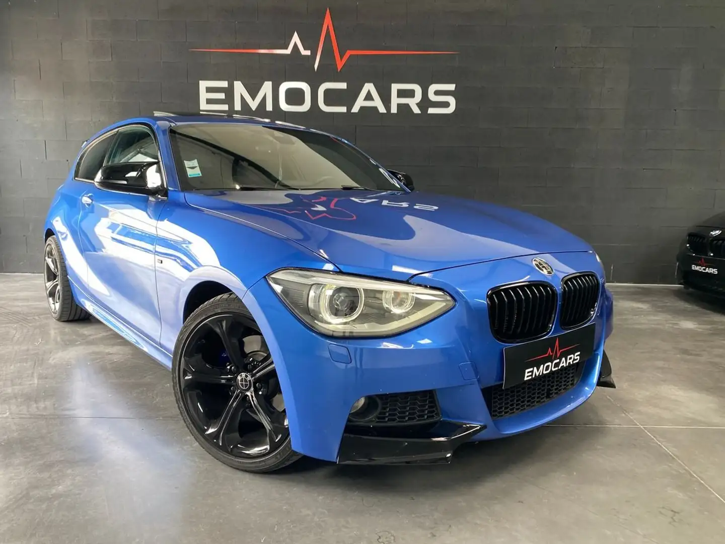 BMW 120 120 DA M sport Bleu - 1